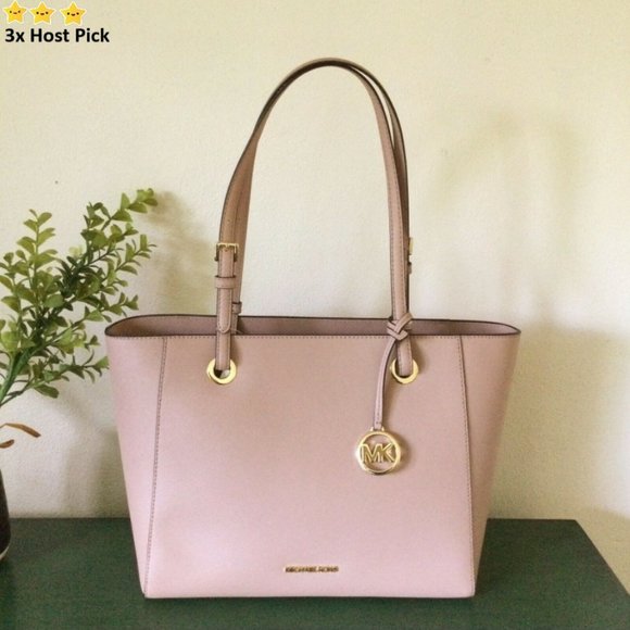 MICHAEL Michael Kors Handbags - MICHAEL KORS Walsh Medium Leather Tote in Fawn NWT